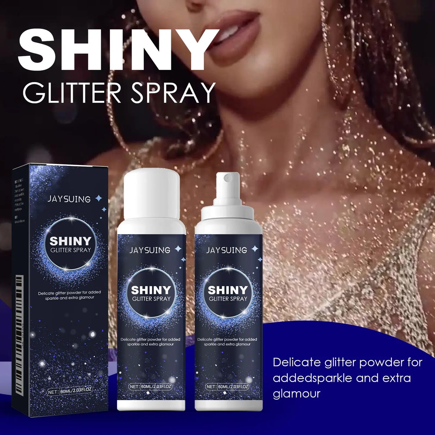 Holographic Body Shimmer Spray